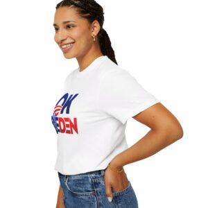 OK BYE DEN- We The People- Unisex Garment-Dyed T-shirt - Image 8