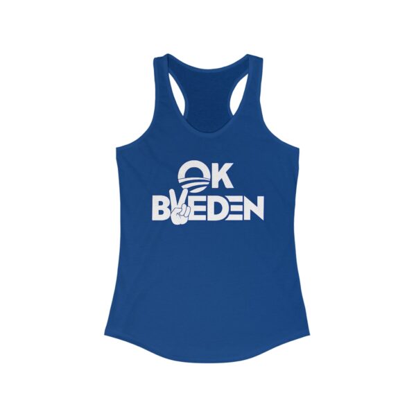 OK BYE DEN- Women's Ideal Racerback Tank