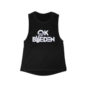 Ok BYE DEN Women's Flowy Scoop Muscle Tank